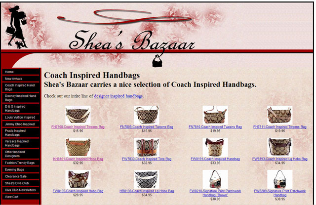 Shea's Bazaar - Designer Inspired Hand Bags and Women's Assessories