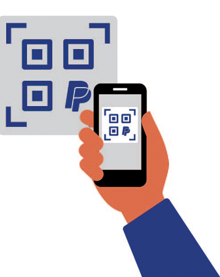 Scan QR Code above using you PalPal App