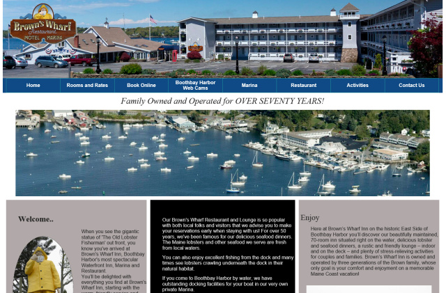 Brown's Wharf Inn - Boothbay Harbor, ME