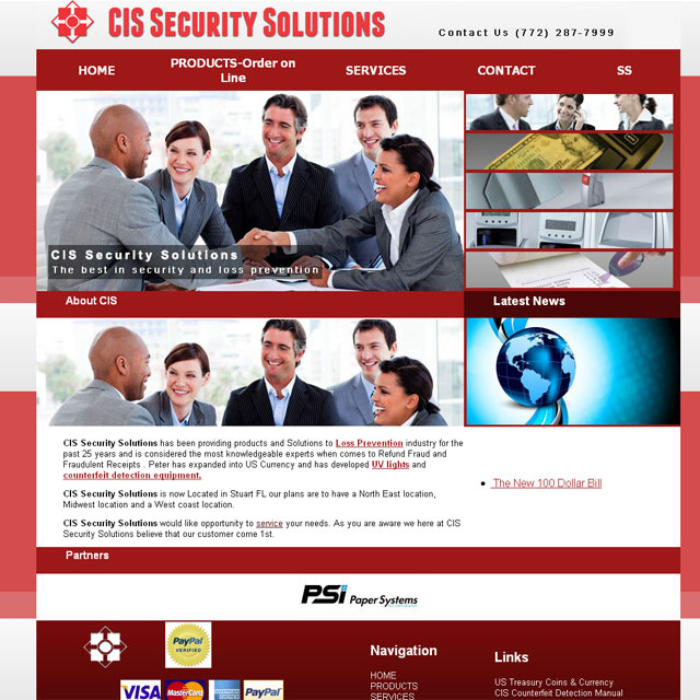 Counterfeit Money Detection by CIS Security Solutions