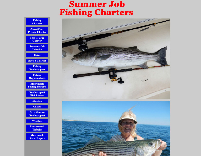 Summer Job Fishing Charters