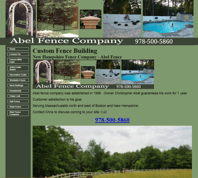 Abel Fence Company of New Hampshire