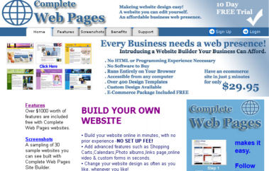 Complete Web Pages