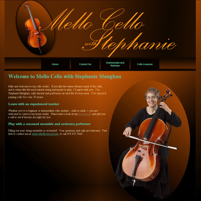 Mello Cello with Stephanie