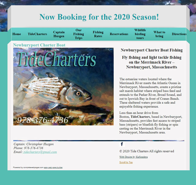 Summer Job Fishing Charters